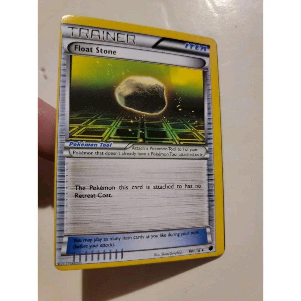 2013 Pokemon Float Stone Trainer 99/116 Item
